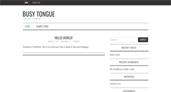 Desktop Screenshot of busytongue.com